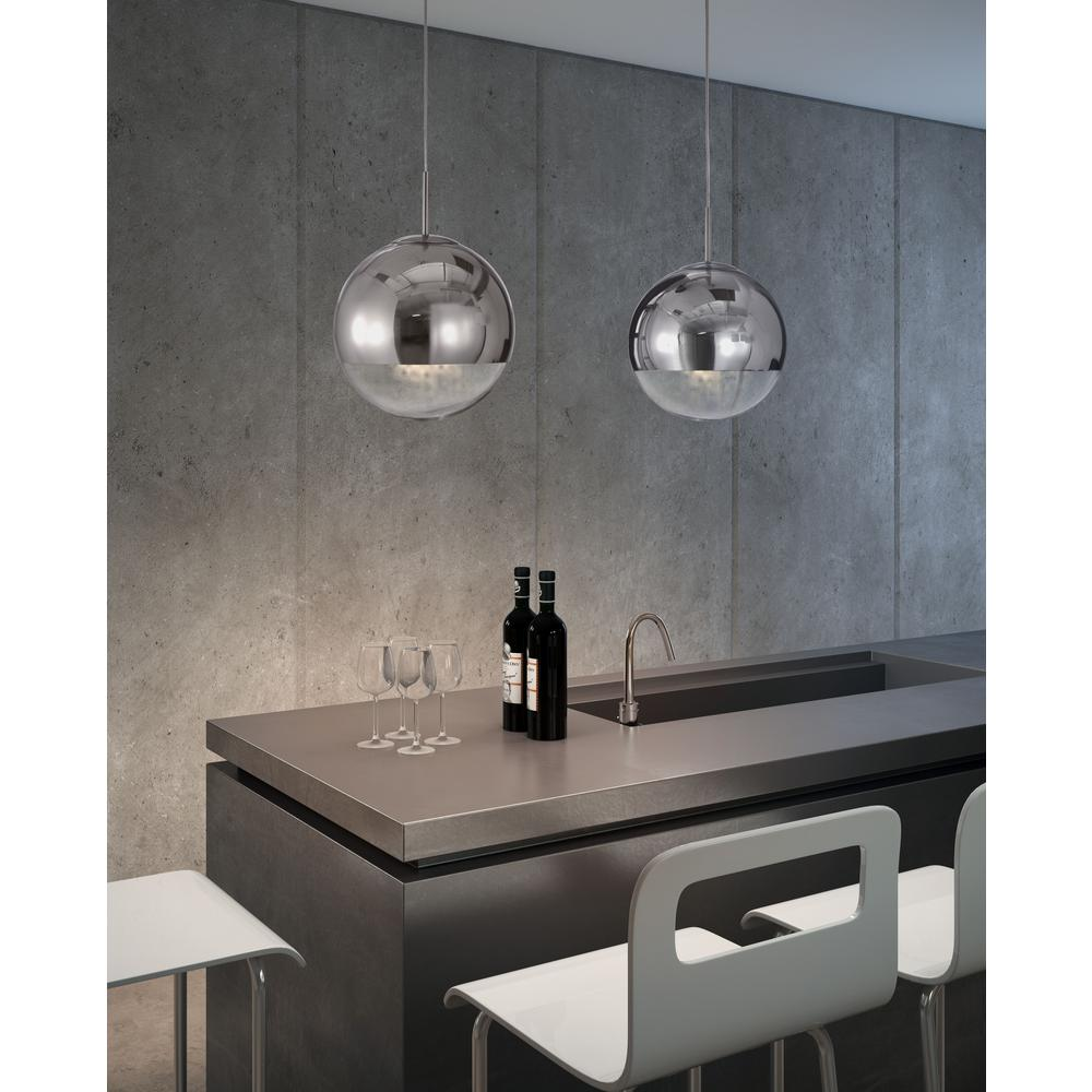 Kinetic Ceiling Lamp Chrome