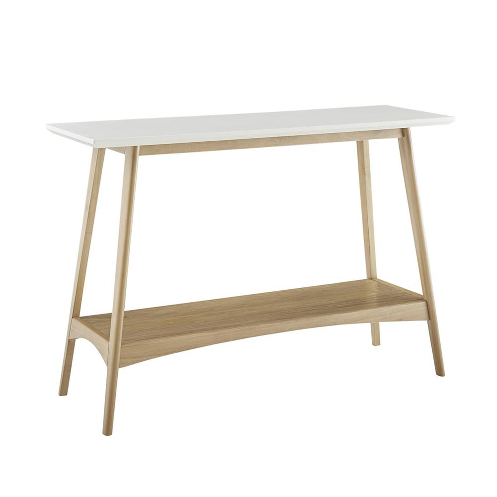 Parker Console, Off-White/Natural