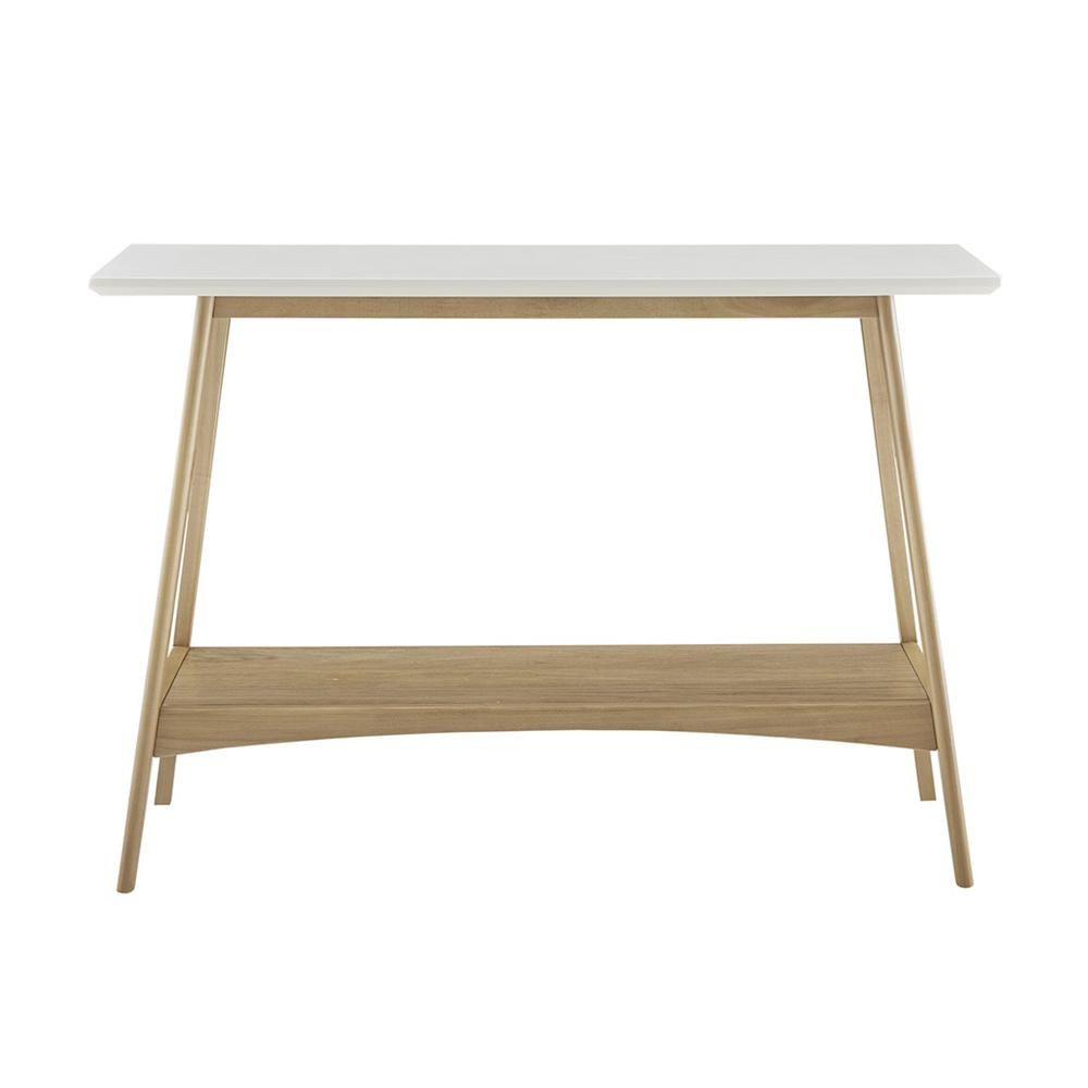 Parker Console, Off-White/Natural