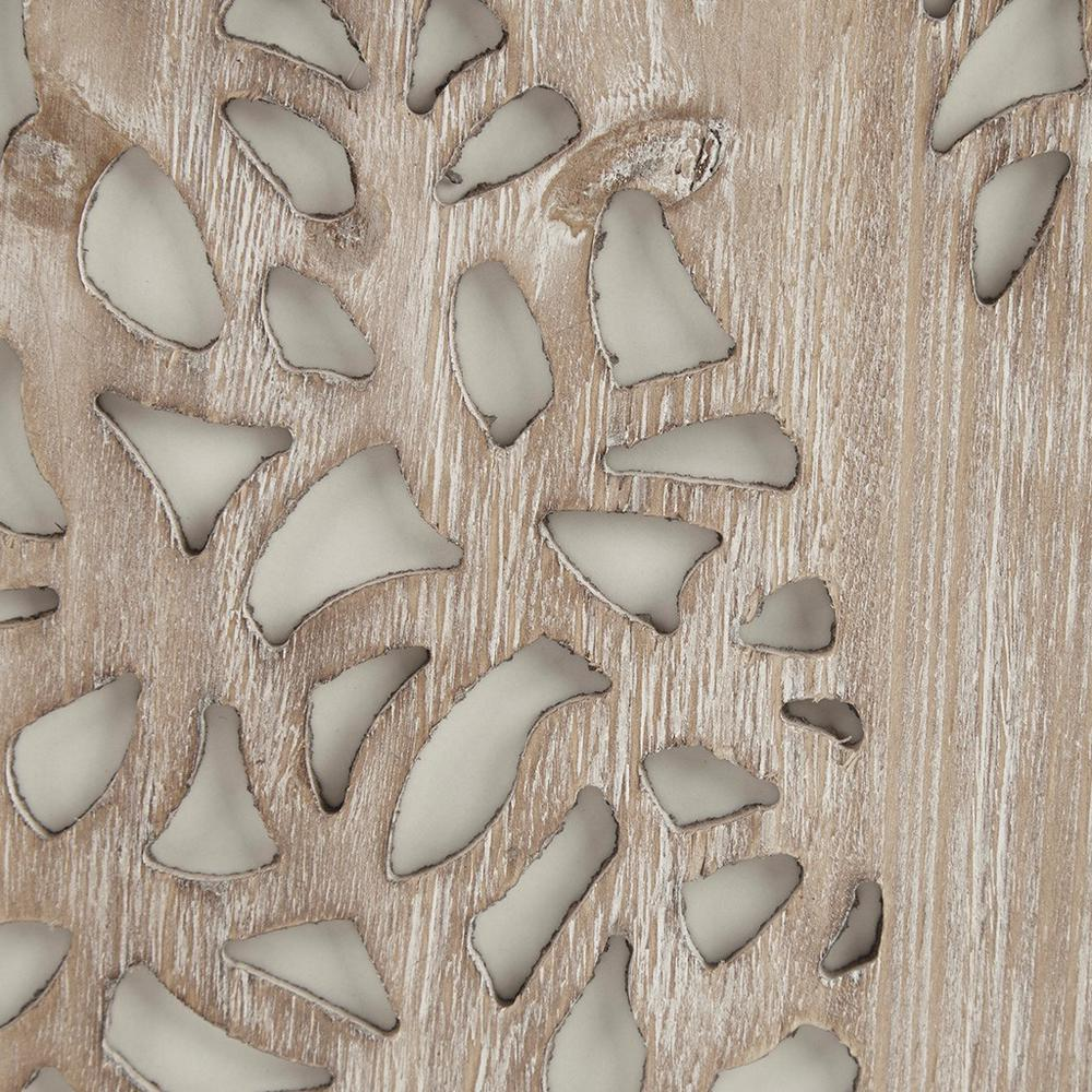 Sienna Carved Wood Panel Wall Decor