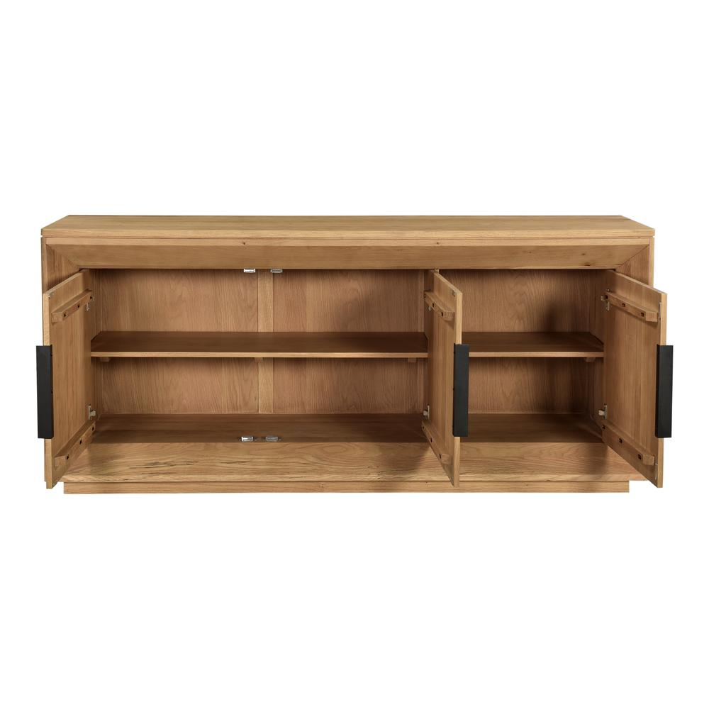 Angle Large Oak Sideboard