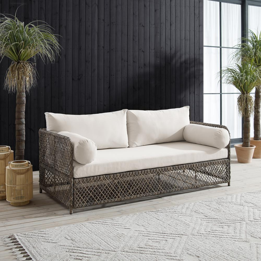 Granite Bay Outdoor Wicker Sofa