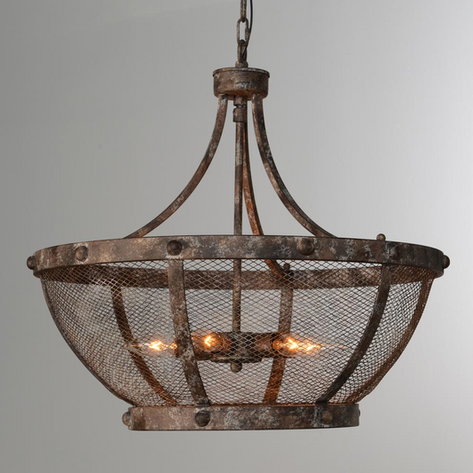 Charleston 6-Light Mesh Chandelier