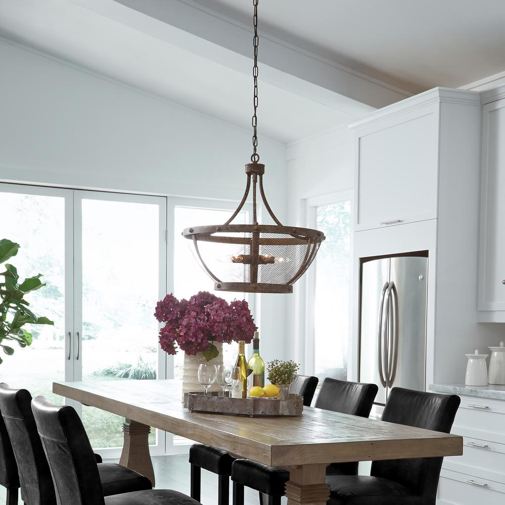 Charleston 6-Light Mesh Chandelier