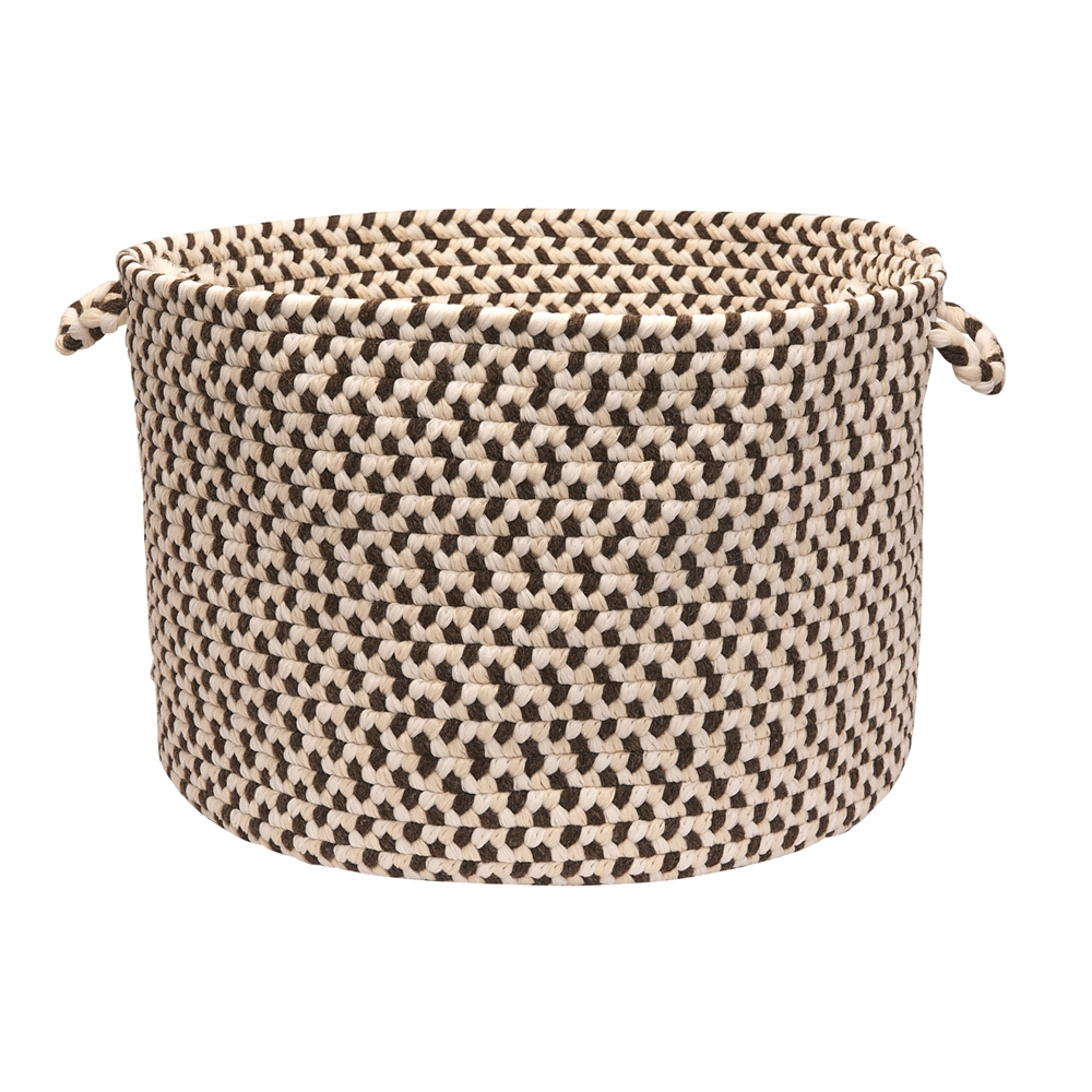 Elmwood - Bark 18"x12" Storage Basket