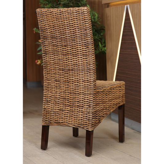 Java Rattan Dining Chair