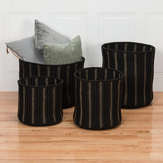 Essentia Basket - Black 14"x14"x14"