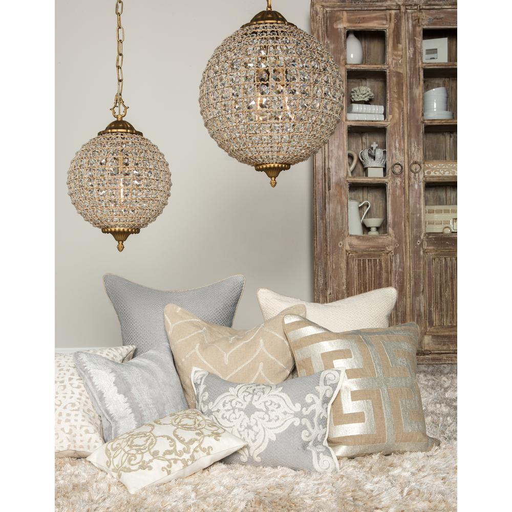 Allesandria 3-Light Crystal Chandelier Medium