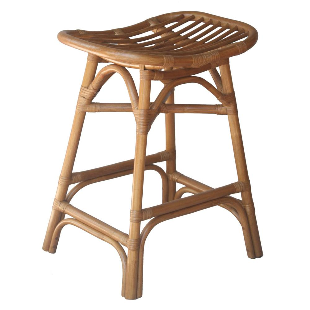 Damara Rattan Counter Stool