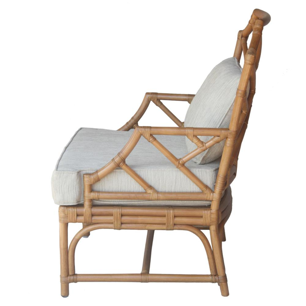 Kara Rattan Accent Arm Chair