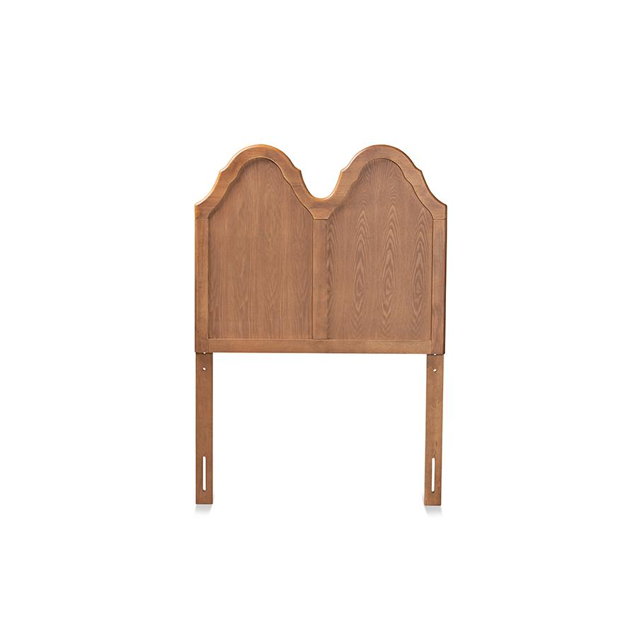 Willow Vintage Classic and Ash Walnut Finished Wood Twin Size Headboard