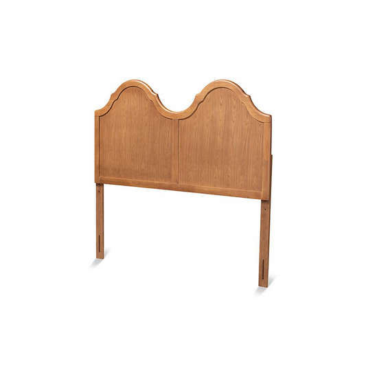 Willow Vintage Classic and Ash Walnut Finished Wood King Size Headboard