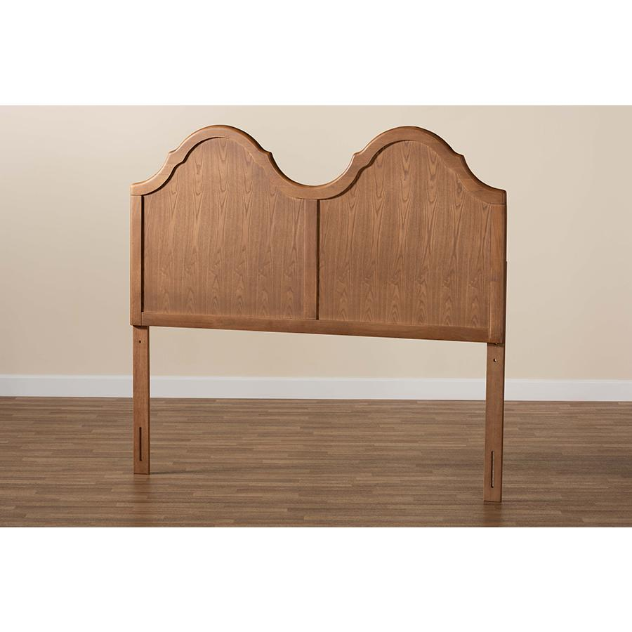 Willow Vintage Classic and Ash Walnut Finished Wood King Size Headboard