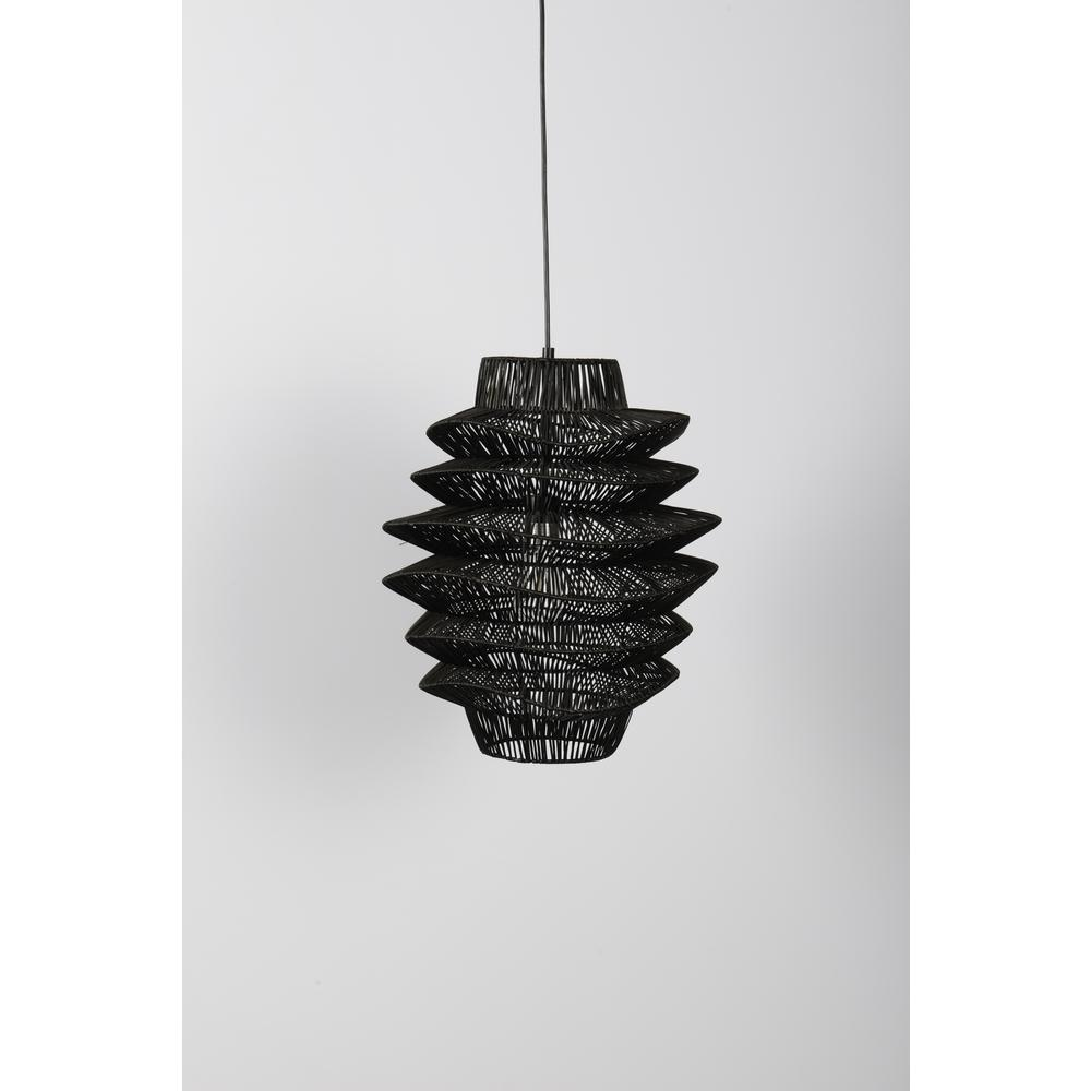 Barlow 1-Light  Rattan Woven Pendant  By Kosas Home