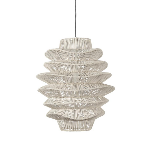 Barlow 1-Light Rattan Woven Pendant By Kosas Home