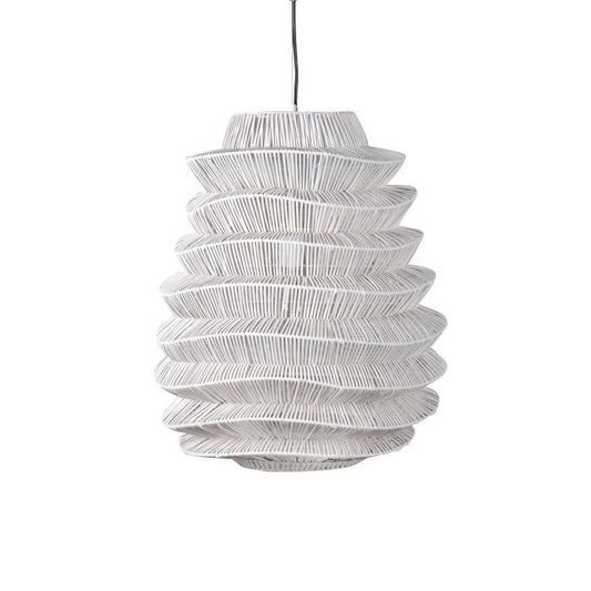 Barlow 1-Light  Rattan Woven Pendant By Kosas Home