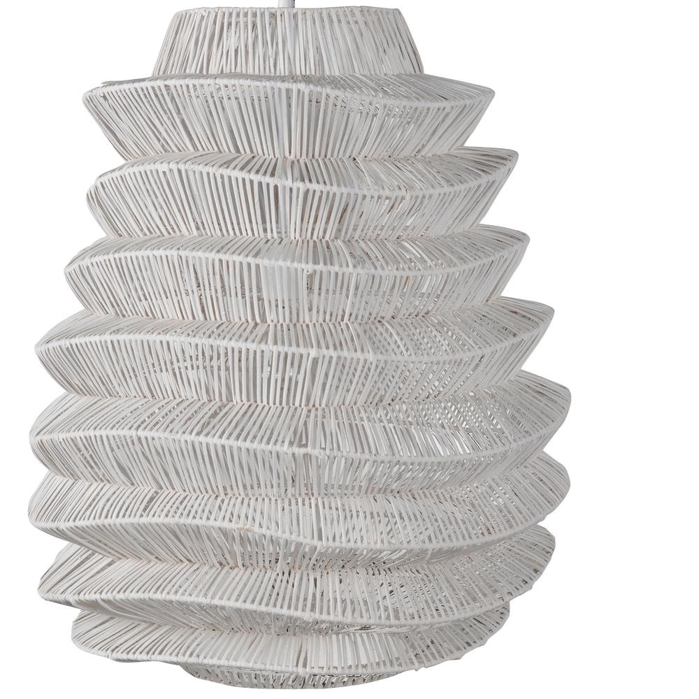 Barlow 1-Light  Rattan Woven Pendant By Kosas Home