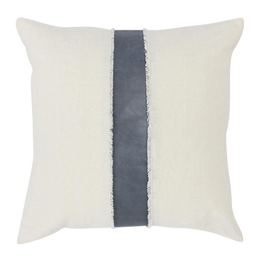 Steam 26" Throw Pillow in Ivory by Kosas Home