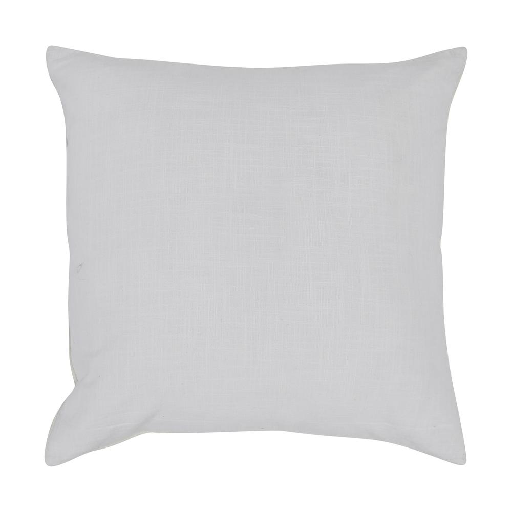 Steam 26" Throw Pillow in Ivory by Kosas Home