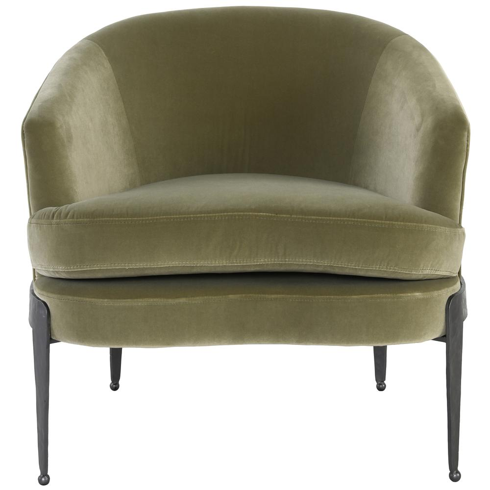 Ann Accent Chair Olive Green by Kosas Home