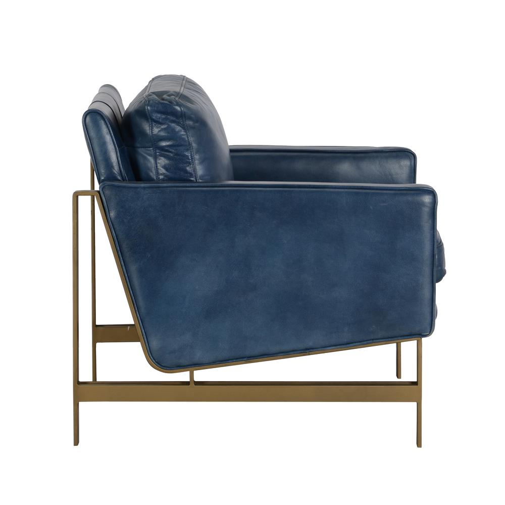 Chad Club Chair Blue by Kosas Home