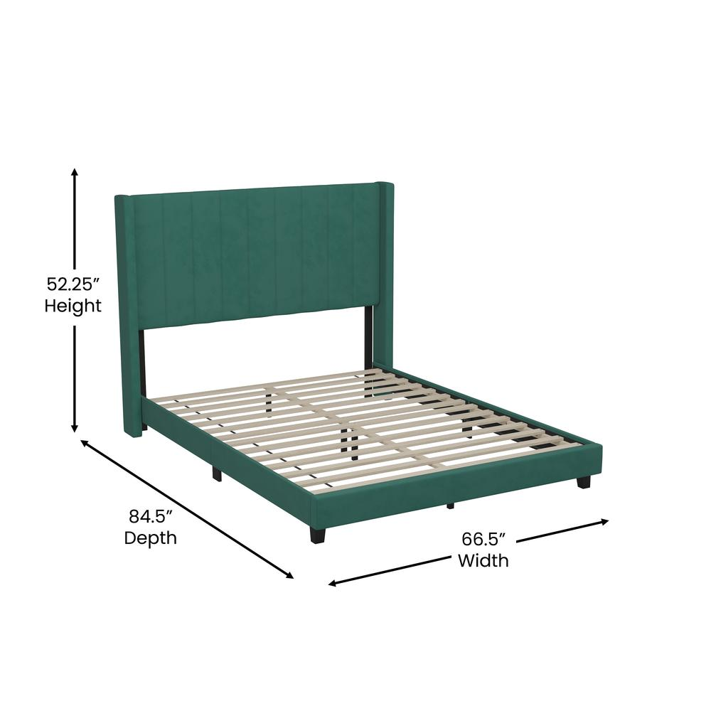 Bianca Full Upholstered Platform Bed