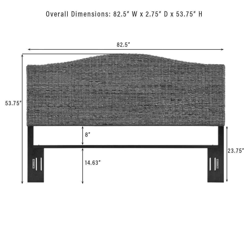 Serena King Headboard Banana Leaf