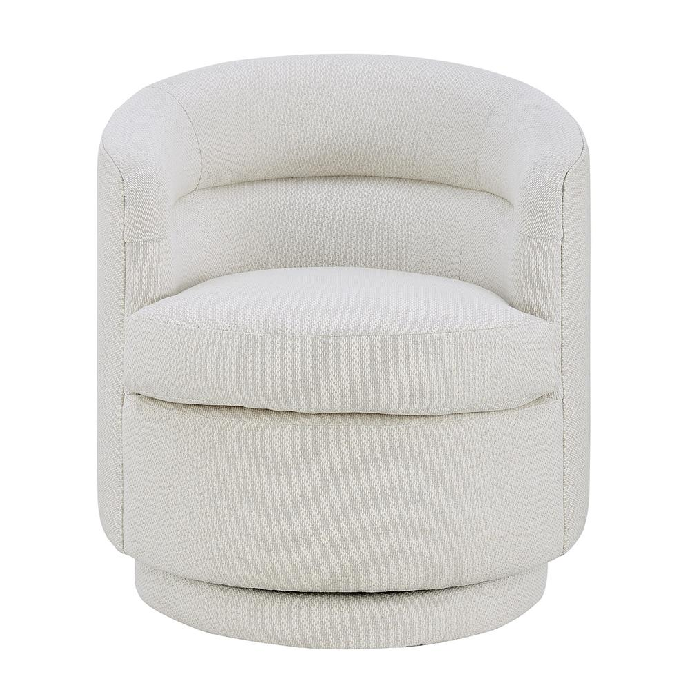 Rachel Fabric Swivel Accent Arm Chair