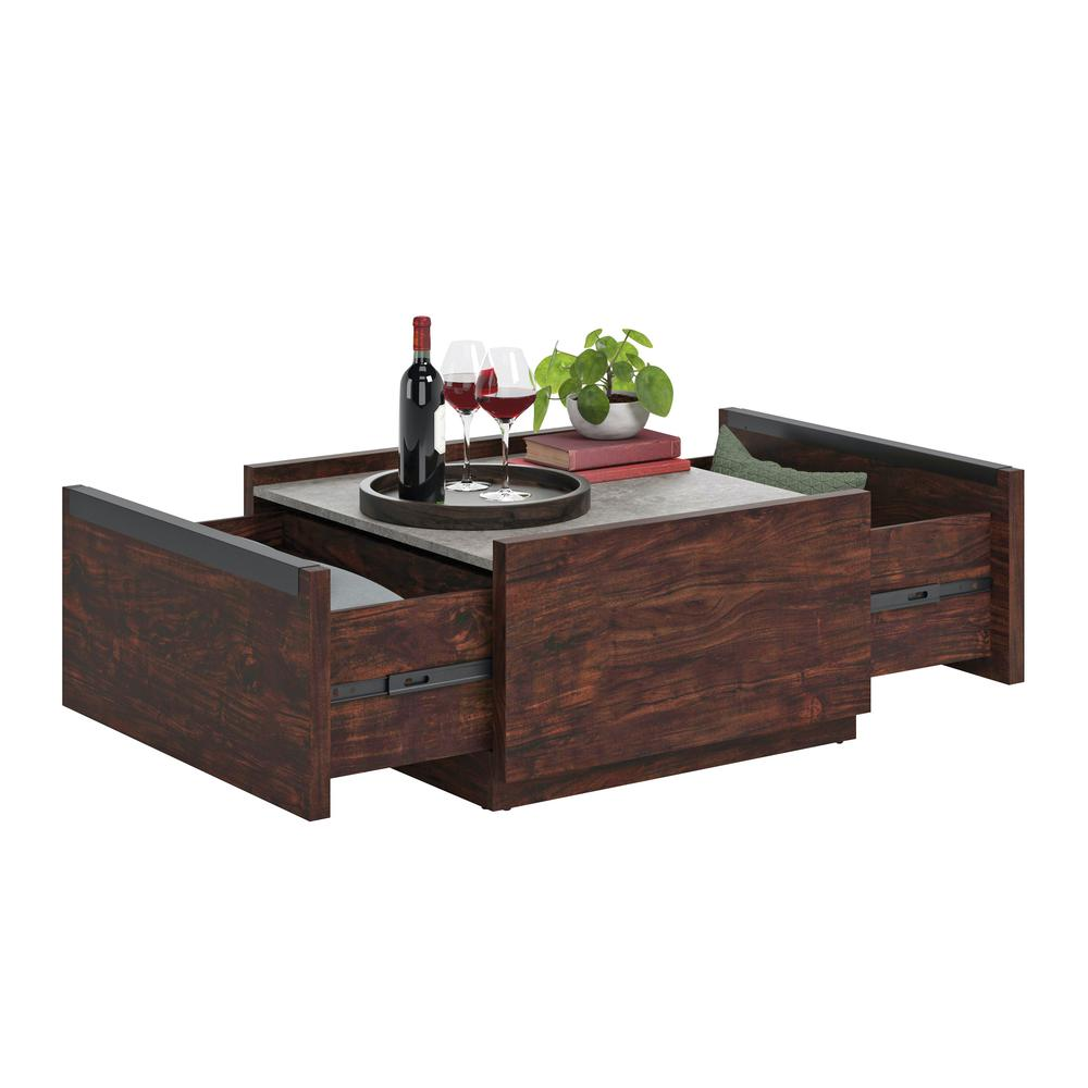 Manhattan Gate Coffee Table Rich Walnut