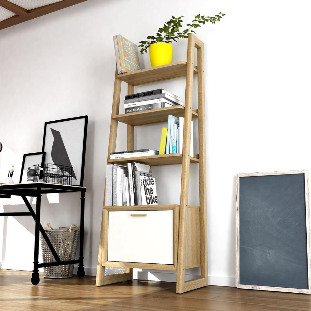 Kathy Ladder Shelf Bookcase