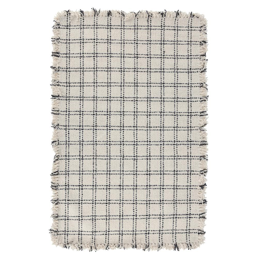 Bradbury Checkered Wool Area Rug by Kosas Home