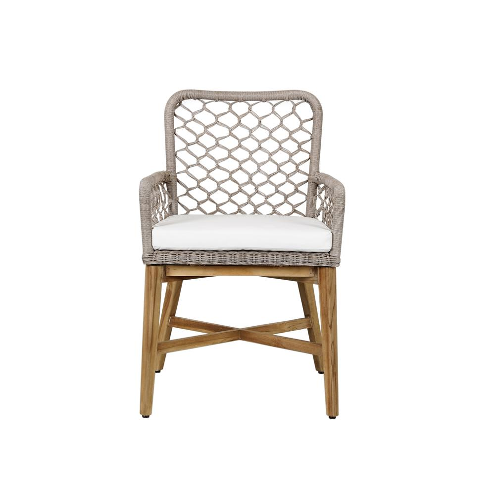 Paulo Outdoor Dining Chair Gray