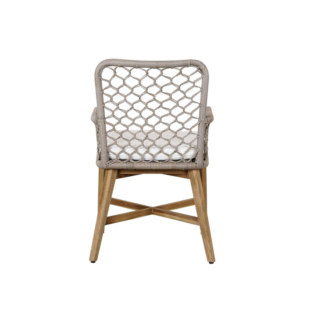 Paulo Outdoor Dining Chair Gray