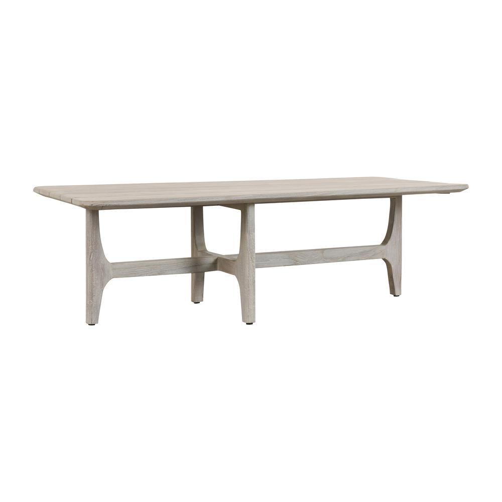 Dawn 55" Outdoor Coffee Table Gray