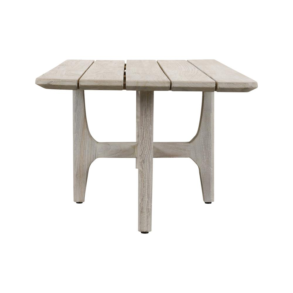 Dawn 55" Outdoor Coffee Table Gray