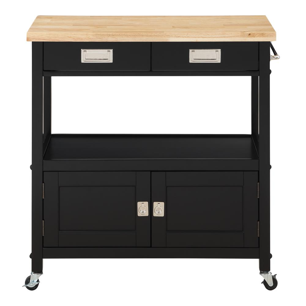 Radford Kitchen Cart Black