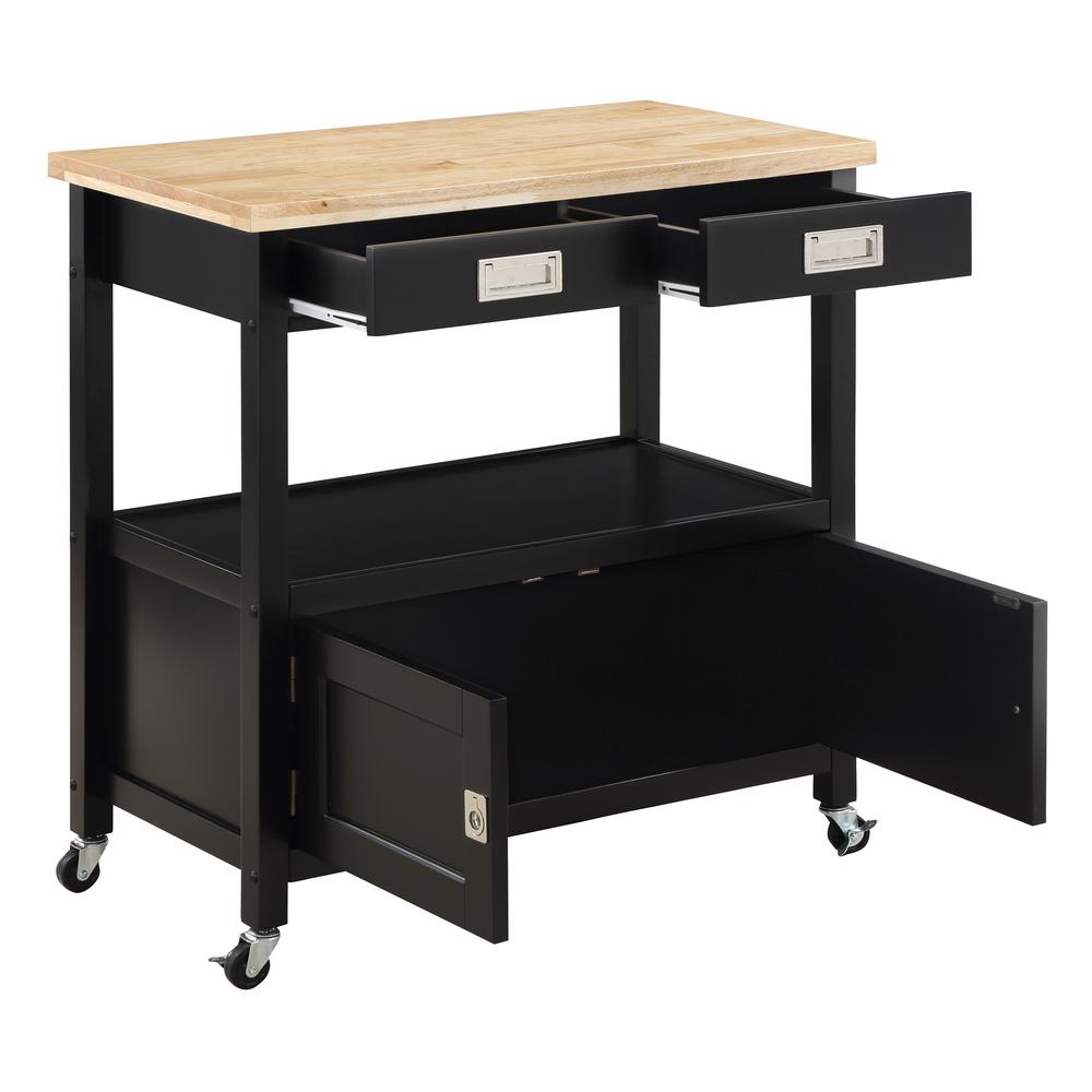 Radford Kitchen Cart Black