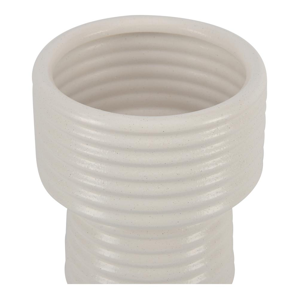 Ozean Vase Coastal White