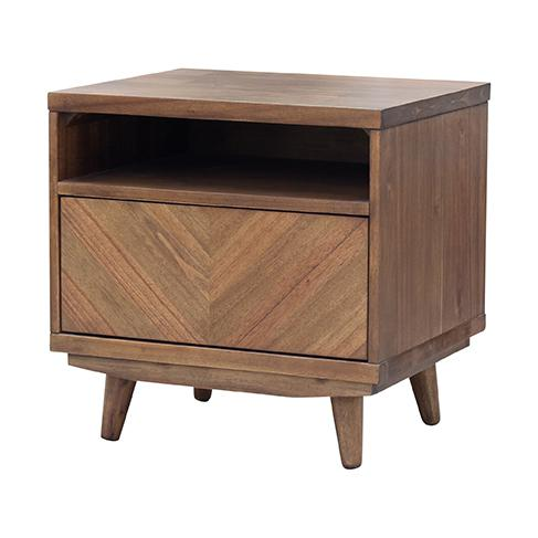 Piero Chevron Night Stand