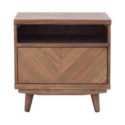 Piero Chevron Night Stand