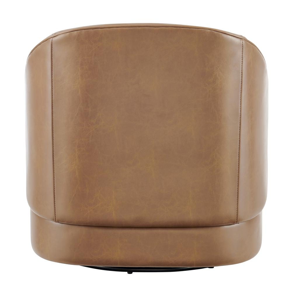 Hurley PU Swivel Accent Chair