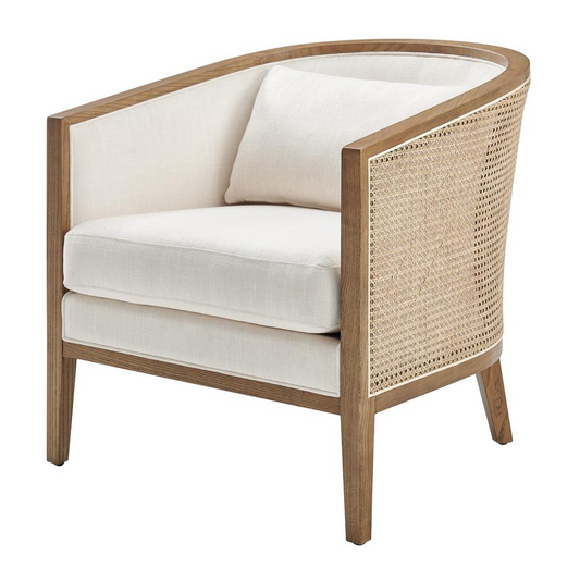 Tillman Accent Arm Chair w/ Rattan