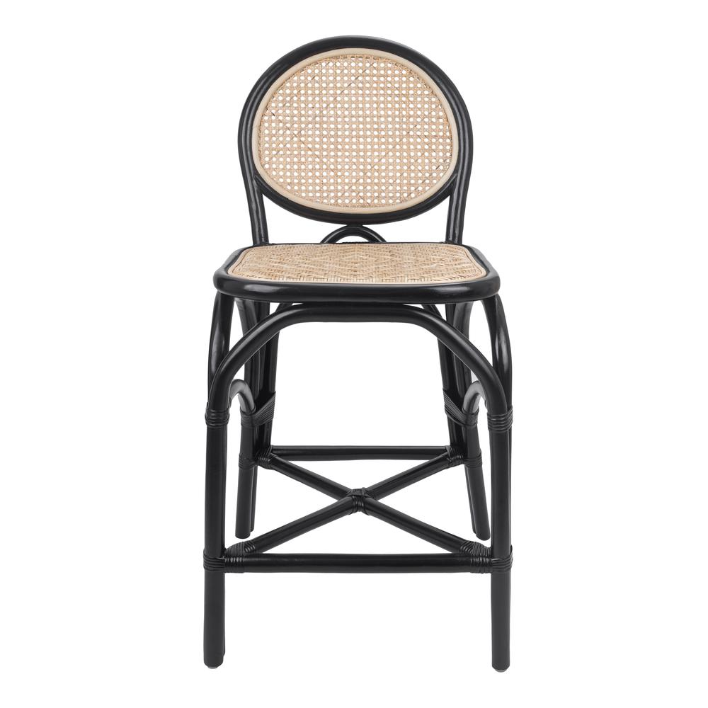 Kalyna Rattan Counter Stool, (Set of 2)