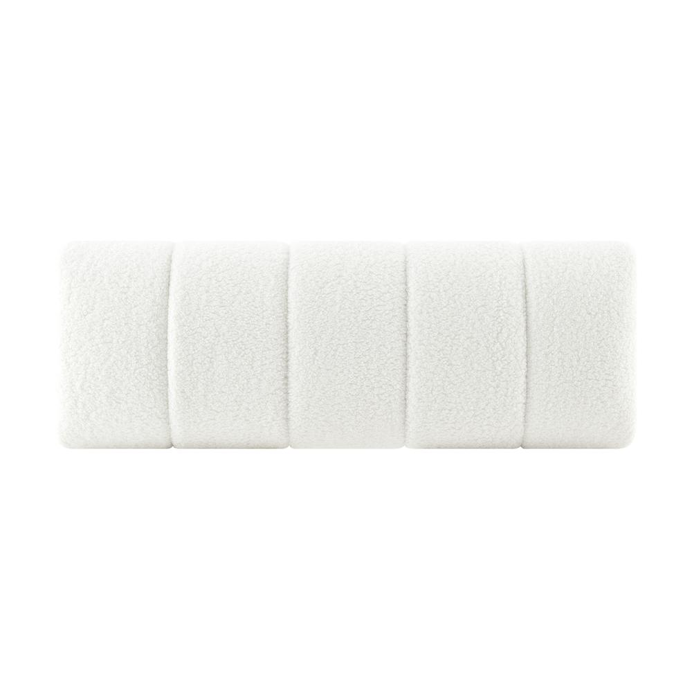 Cassy Faux Shearling Bench