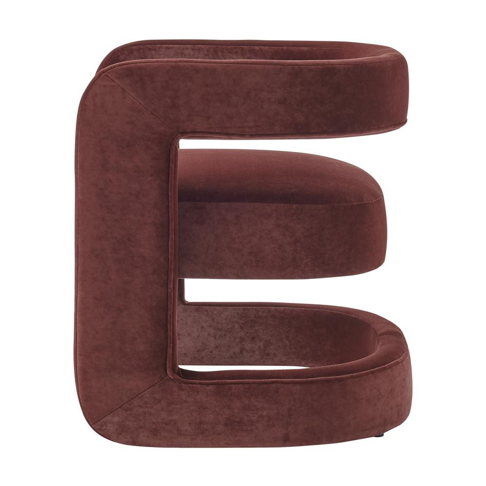 Althea Velvet Accent Arm Chair