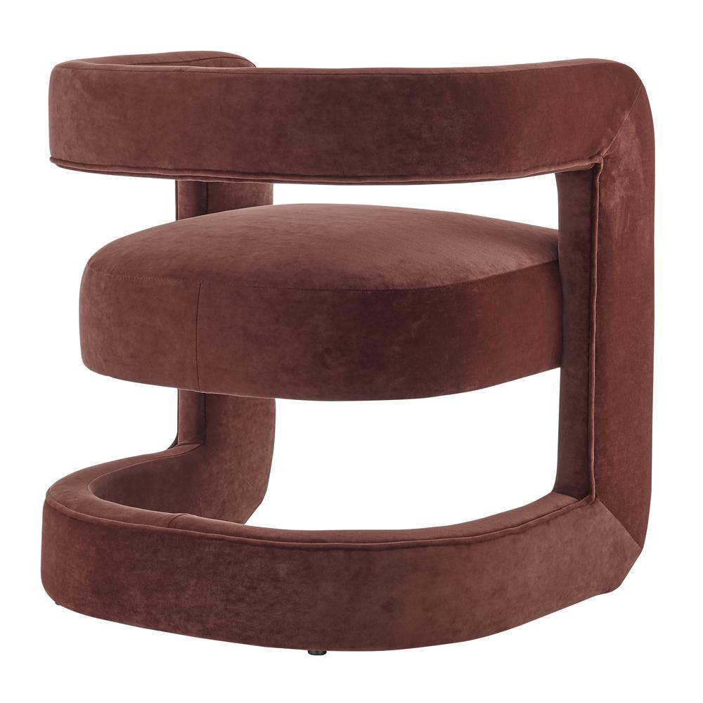 Althea Velvet Accent Arm Chair