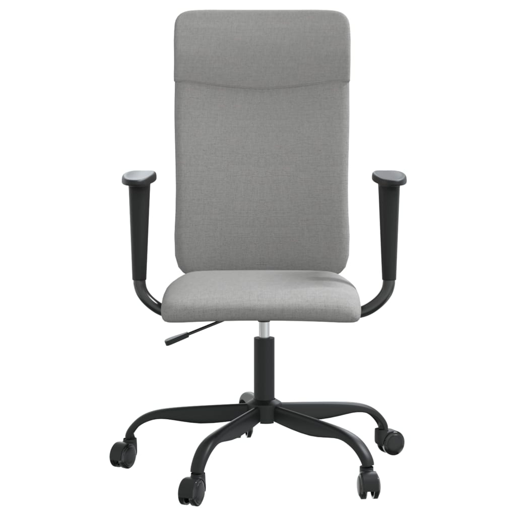 Ian Office Chair Light Gray Fabric