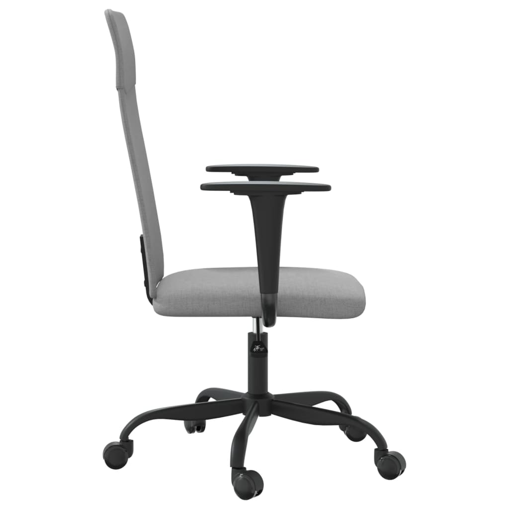 Ian Office Chair Light Gray Fabric