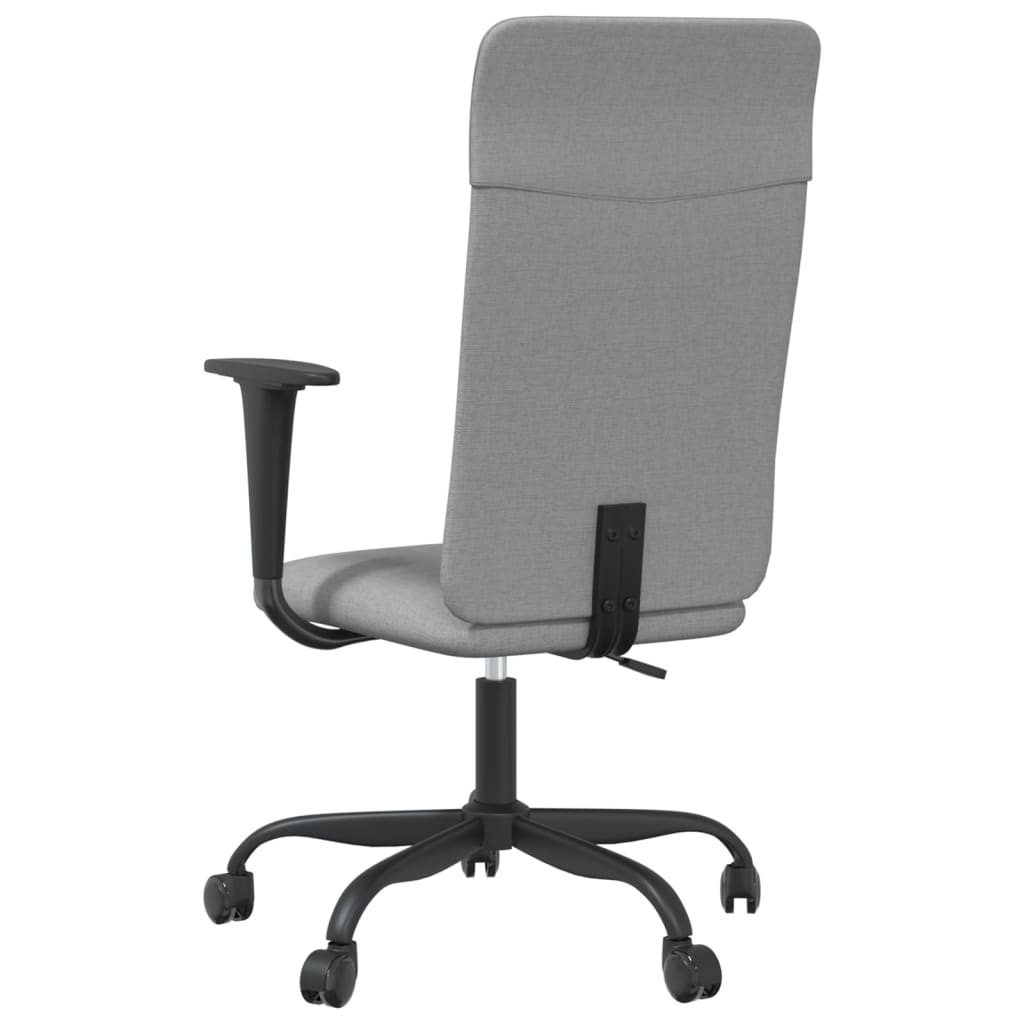 Ian Office Chair Light Gray Fabric