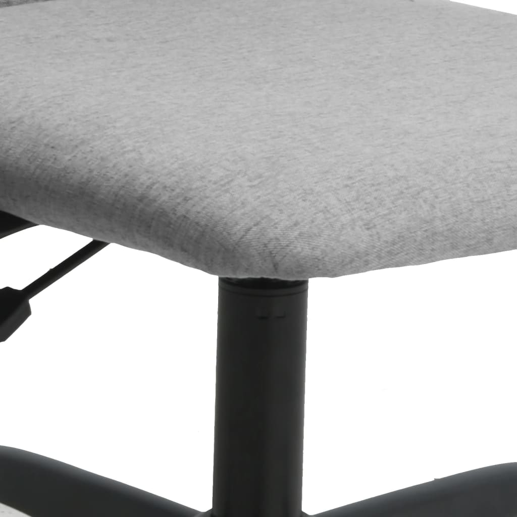 Ian Office Chair Light Gray Fabric